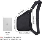 VADOO Sling Bag - Anti-theft Crossbody Shoulder Bag for Men and Women - Image 2